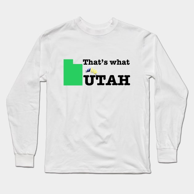 Green UTAH Long Sleeve T-Shirt by appart